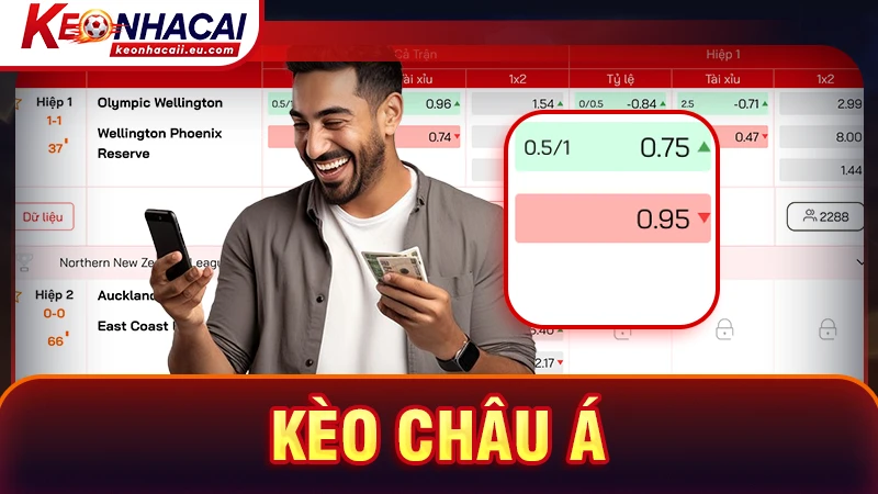 Kèo châu Á là dạng cược thịnh hành ở Việt Nam